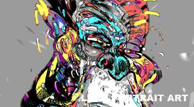 Dirk - a stylized portrait