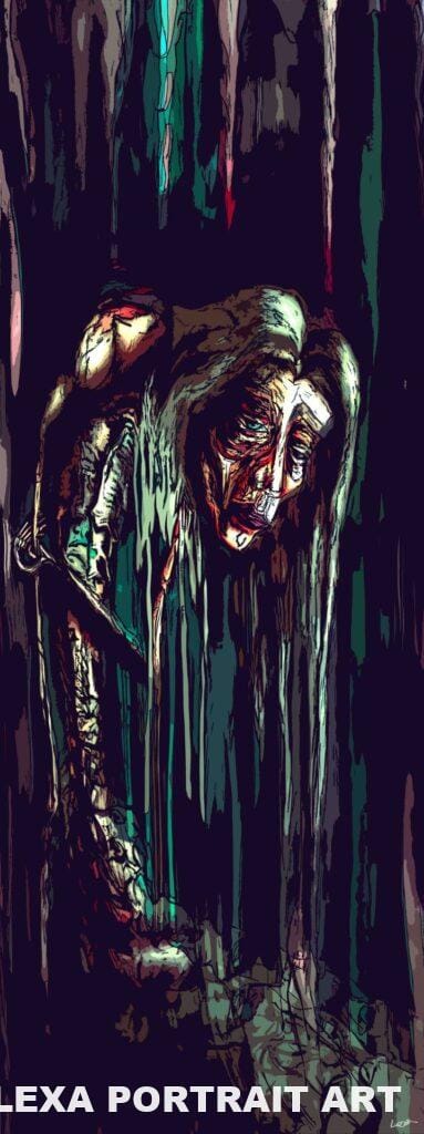 Infinite sadness - an artistic expression of sorrow
